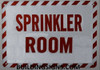 Sprinkler Room ZEBRA LINE