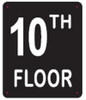 10TH FLOOR SIGNAGE