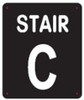 SIGN STAIR C