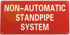 NON AUTOMATIC STANDPIPE SYSTEM