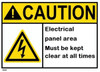 Caution Electrical Dob SIGN
