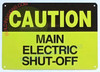 NOTICE MAIN ELECTRIC SHUT -OFF