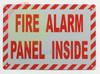 FIRE ALARM CONTROL PANEL INSIDE SIGN