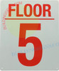 Sign 5 FLOOR