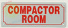 COMPACTOR ROOM SIGN