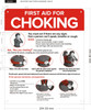 Signage FIRST AID FOR CHOKING