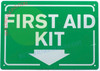 Signage FIRST AID KIT ARROW DOWN
