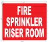 SIGNAGEFIRE SPRINKLER RISER ROOM