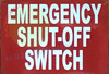 EMERGENCY SHUT OFF SWITCH