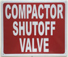 COMPACTOR HPD SIGN