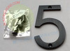 SIGNAGE Number-5-GLOSS  BLACK