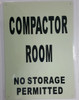 COMPACTOR ROOM Dob SIGN