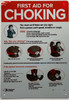 FIRST AID FOR CHOKING SIGN- Resturant chocking sign