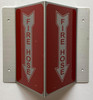Corridor Fire hose Signage-Fire hose Hallway Signage -le couloir Line