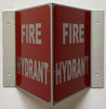 Corridor Fire hydrant Signage-Fire hydrant Hallway Signage -le couloir Line