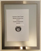 Elevator Notice frame  stainless Steel (NOTICE FRAMES)