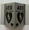 Corridor AED Projecting Signage-Aed hallway Signage -le couloir Line