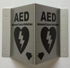 Corridor AED Projecting -Aed hallway  -le couloir Line