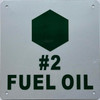 NUMBER 2 FUEL OIL  Signage