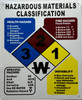 Sign Hazardous Materials Classification