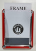 Sign RED Poster Frame 6x9 Inches, snap frame, Outdoor Poster Display Unit
