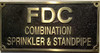 Cast Aluminum  - cast bronze color/cast brass color Signage