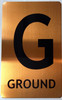 GROUND Floor  Sign