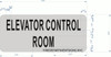 SIGNAGE ELEVATOR CONTROL ROOM   BRUSHED ALUMINUM - The Mont Argent Line