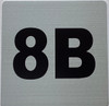 Sign Apartment number 8B
