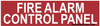 FIRE ALARM CONTROL PANEL Sign