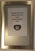 Building Elevator Notice frame stainless Steel (NOTICE FRAMES ) sign