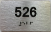 apartment number 526 sign