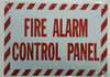 SIGNAGE FIRE ALARM CONTROL PANEL