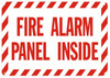 FIRE ALARM PANEL INSIDE Sign