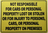DOB Sign