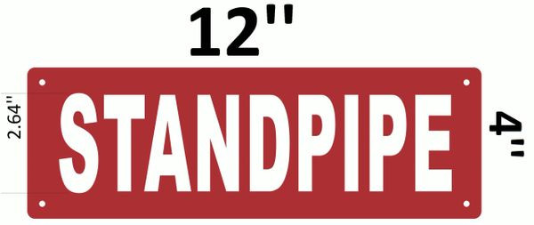 STANDPIPE SIGN