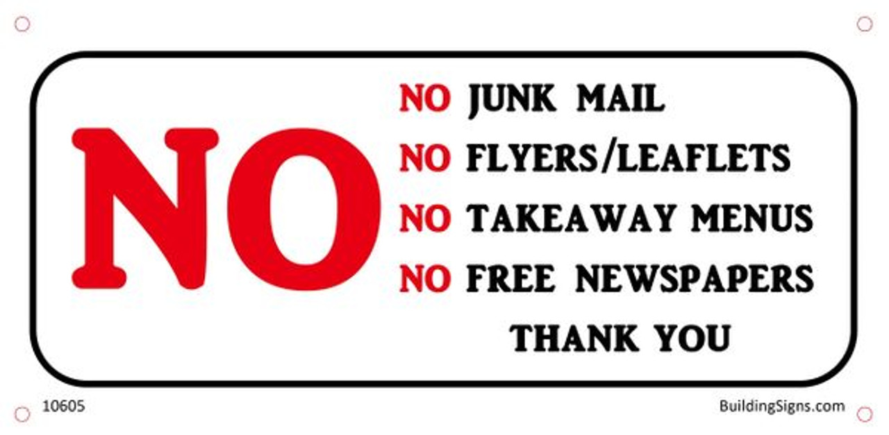 No Junk Mail Sign no-junk-mail-sign