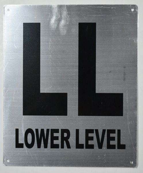 Low Grade Sign Lower Level Sign