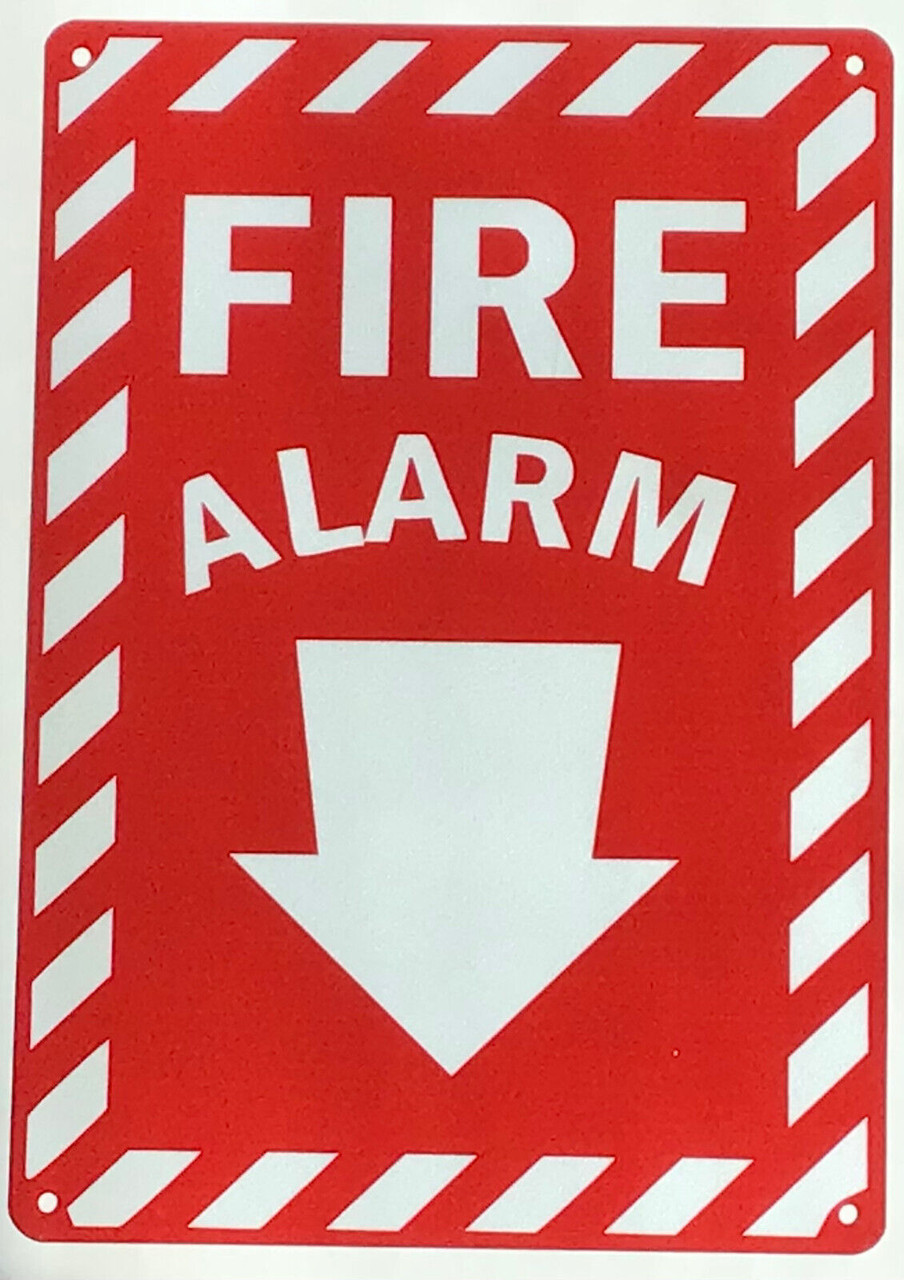 FIRE ALARM CONTROL PANEL INSIDE SIGN