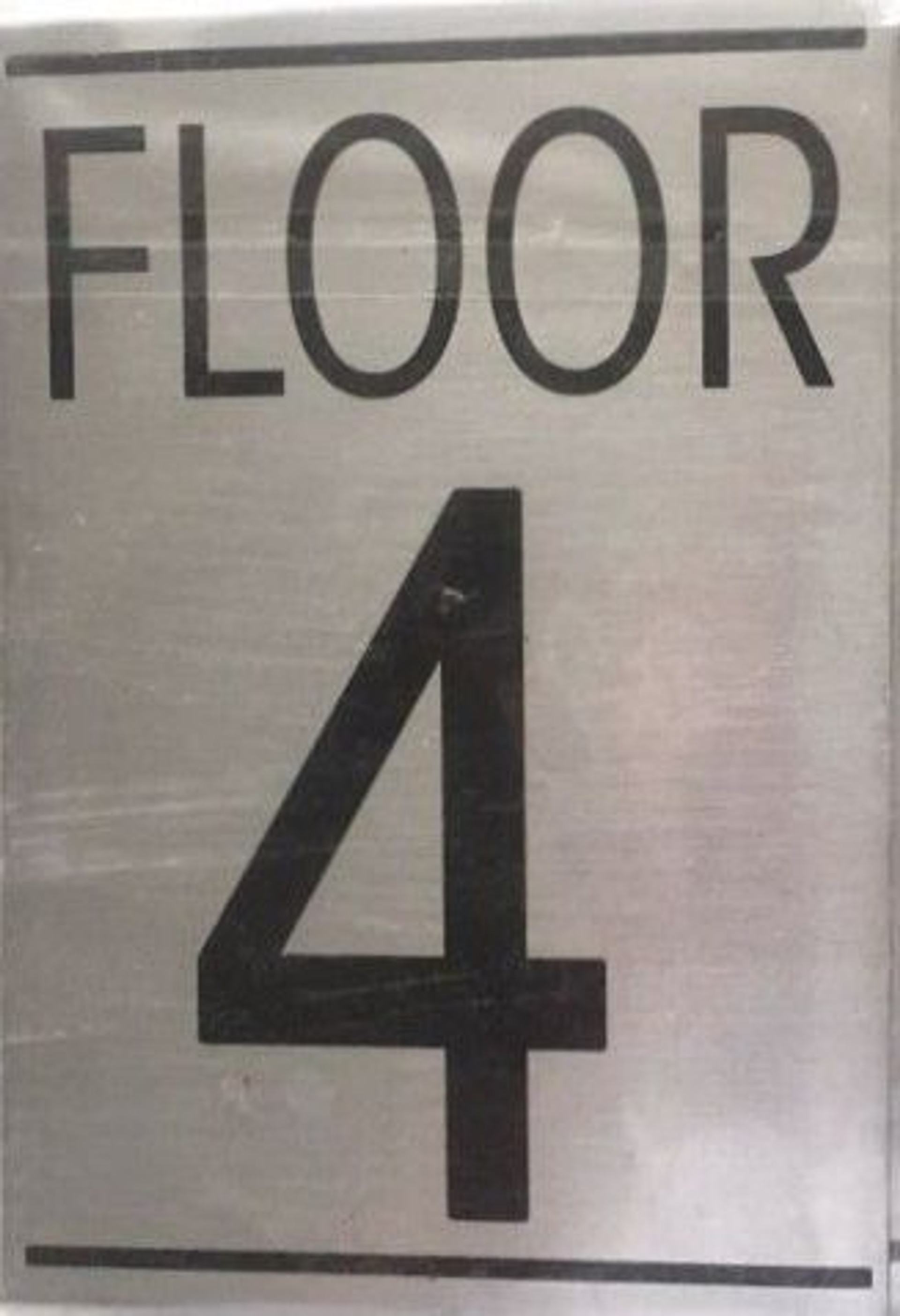 Floor Number Sign-th Floor Sign