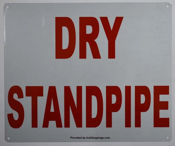 DRY STANDPIPE SIGN