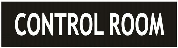 CONTROL ROOM Sign