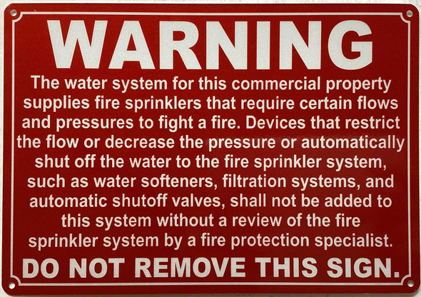 WARNING