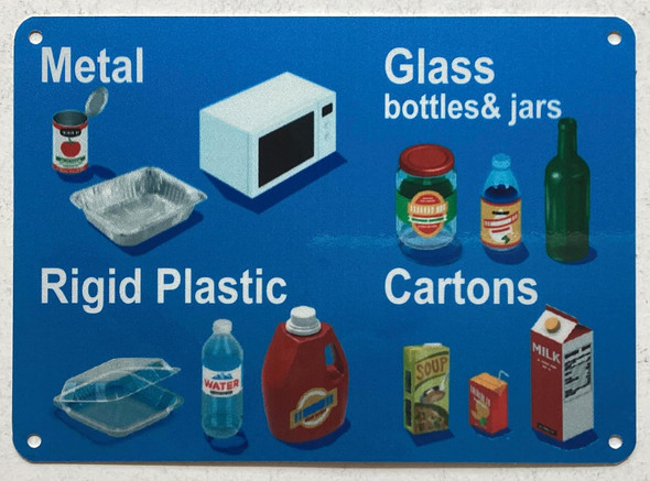 NYC RECYCLING SIGN