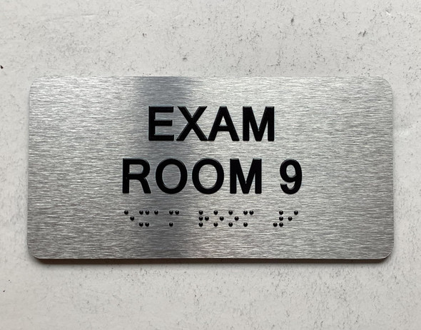 NYC EXAM ROOM SIGNS WITH RAISED LETTERS (EXAM ROOM 9)