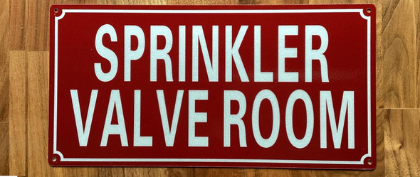NYC SPRINKLER VALVE ROOM SIGN