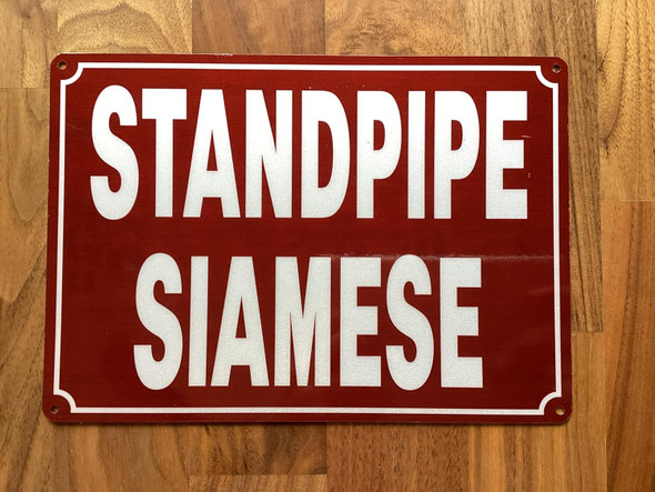 NYC STANDPIPE SIAMESE SIGN