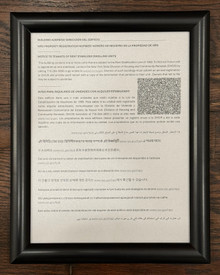 rent stabilized sign
