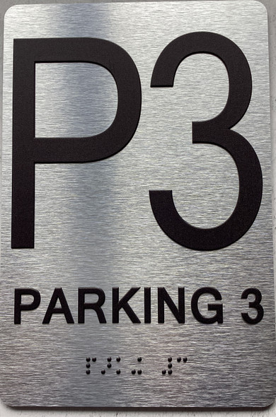 FLOOR P3 - PARKING 3 Sign