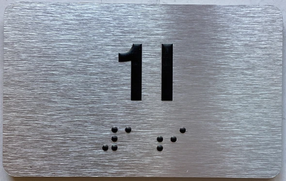 APT# 1I SILVER Sign